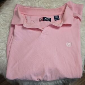 Chaps Soft Pink Cotton Polo